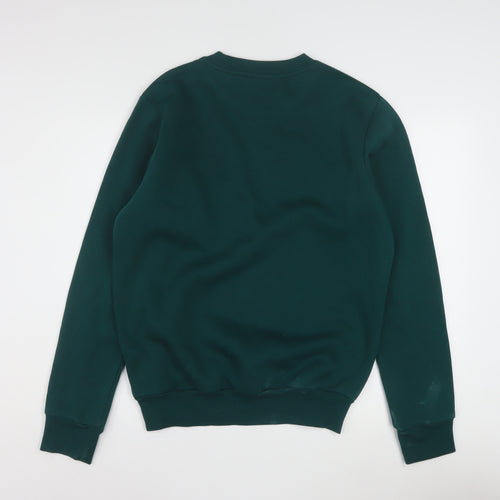 McKenzie Men's Green Crew Neck Sweatshirt M Pullover Logo