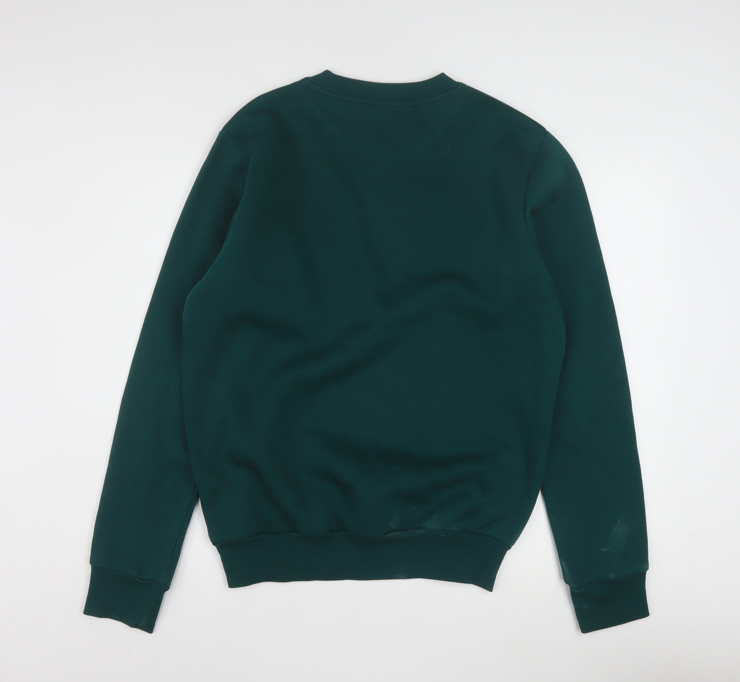 McKenzie Men's Green Crew Neck Sweatshirt M Pullover Logo
