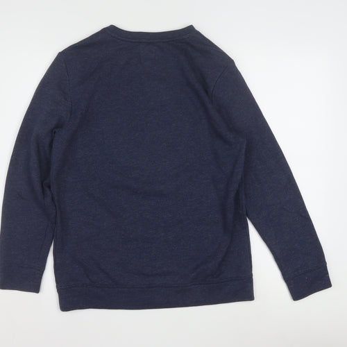 Old Navy Teens Navy Blue Pullover Sweatshirt XL Graphic Epic Fleece