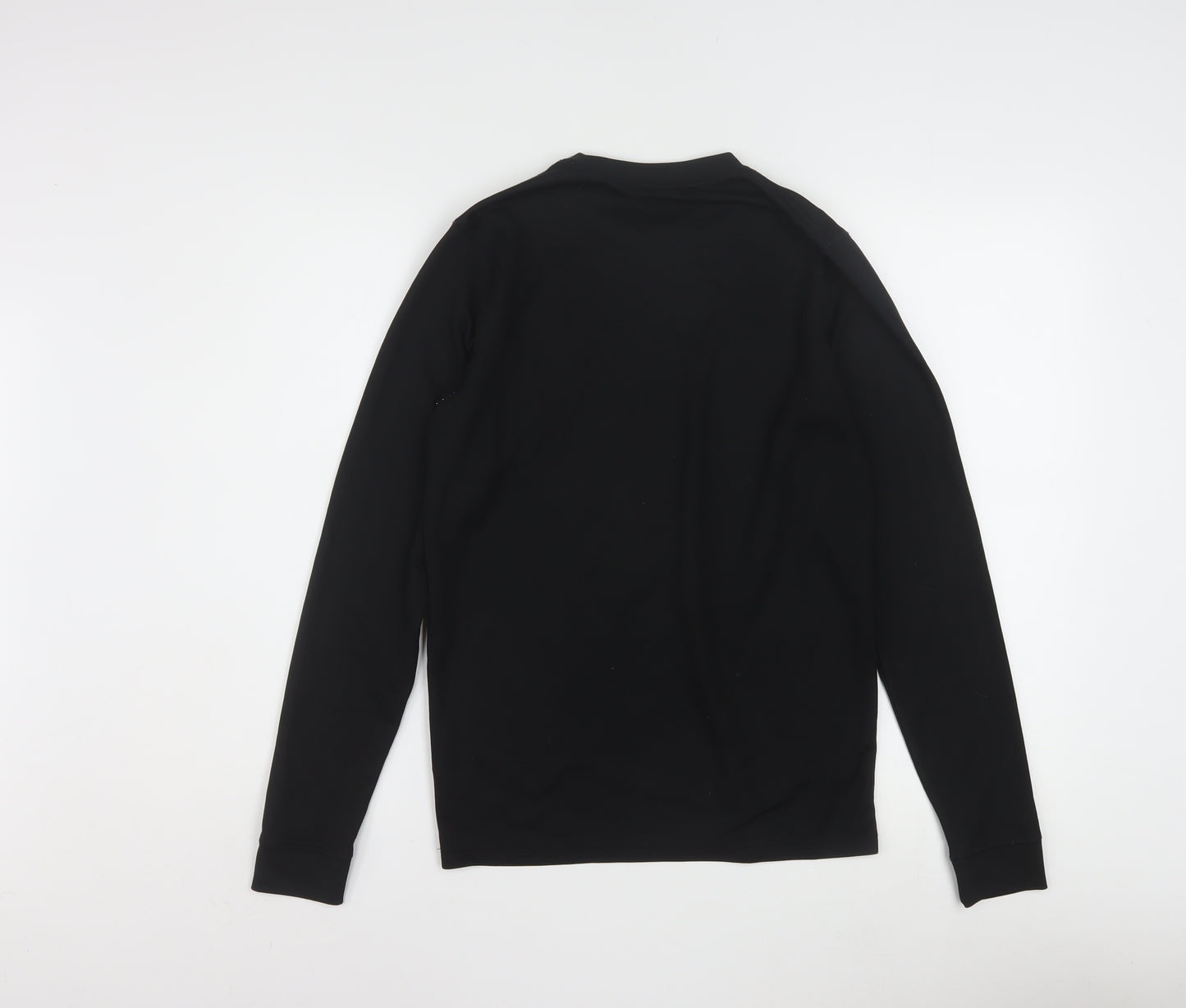 Campri Men's Black Long Sleeve Athletic Quick Dry Top M