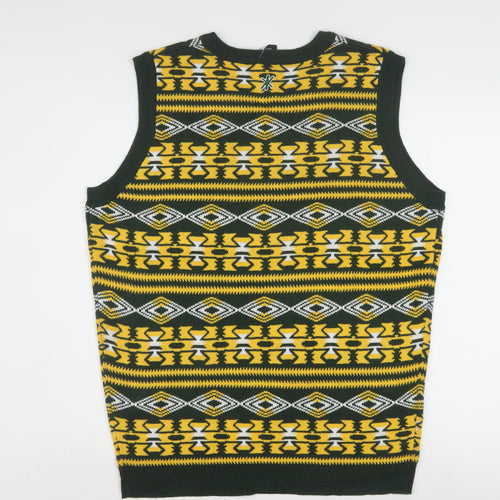Team NFL Men’s Multicoloured Acrylic Knit Sleeveless Vest M