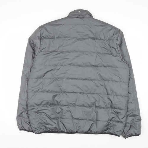 ZeroXposur Men's Grey L Insulated Puffer Jacket Winter Coat