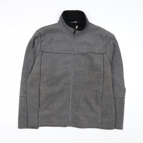 Greygoose Men’s Grey Full Zip Microfleece Sweatshirt L