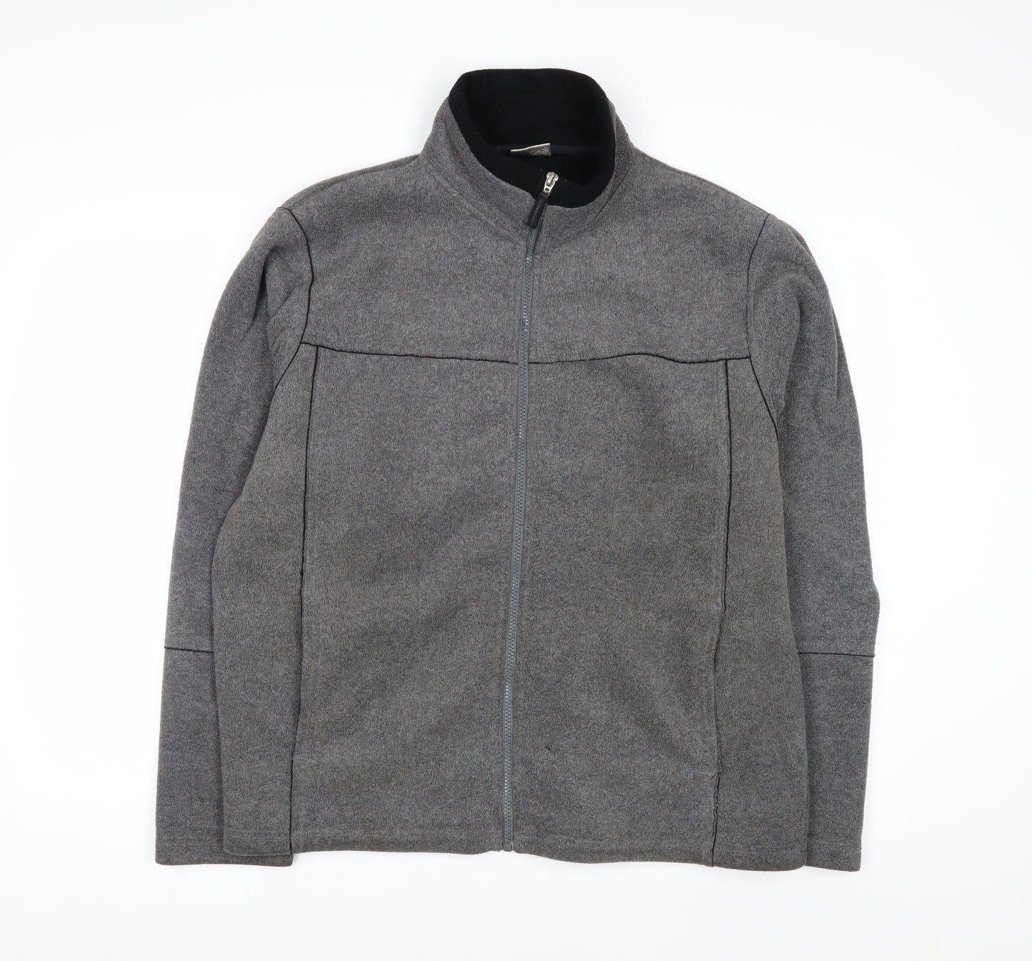 Greygoose Men’s Grey Full Zip Microfleece Sweatshirt L