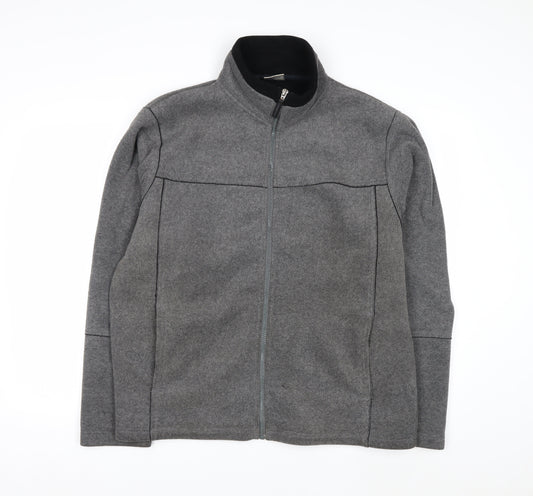 Greygoose Men’s Grey Full Zip Microfleece Sweatshirt L