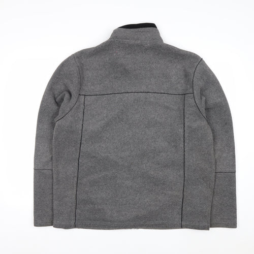 Greygoose Men’s Grey Full Zip Microfleece Sweatshirt L