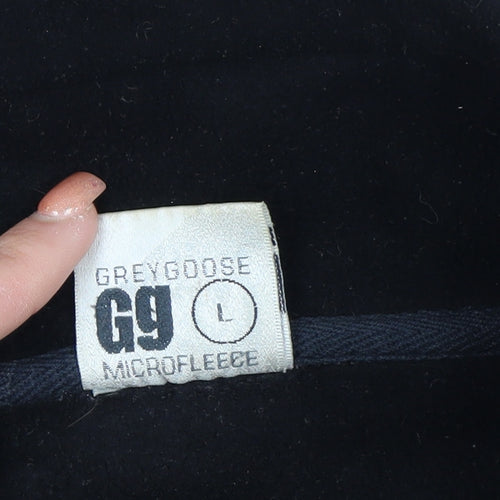 Greygoose Men’s Grey Full Zip Microfleece Sweatshirt L