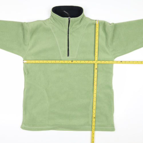 Nuggets Classic Collection Green Fleece 1/2 Zip Pullover Sweatshirt S/M