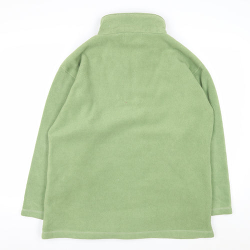 Nuggets Classic Collection Green Fleece 1/2 Zip Pullover Sweatshirt S/M