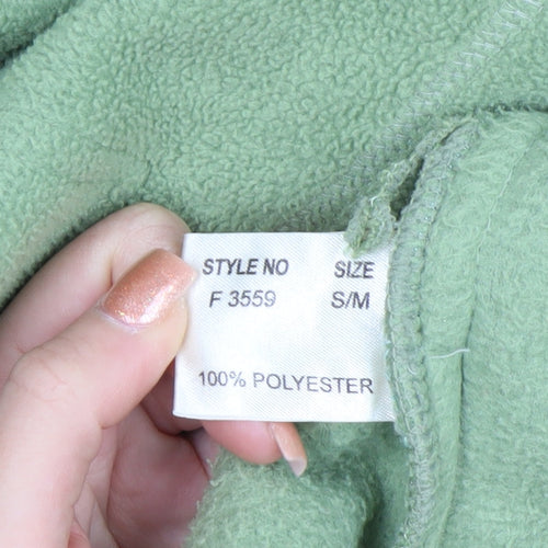 Nuggets Classic Collection Green Fleece 1/2 Zip Pullover Sweatshirt S/M