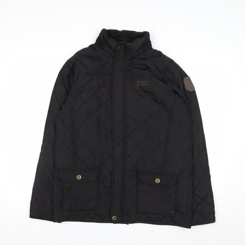 Regatta Women’s Black Quilted Jacket 34in Classic Mid-Length Polyester
