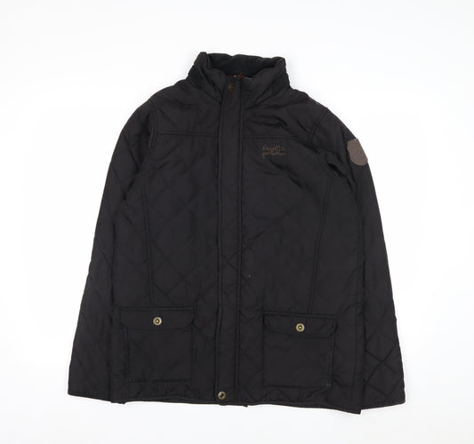 Regatta Women’s Black Quilted Jacket 34in Classic Mid-Length Polyester