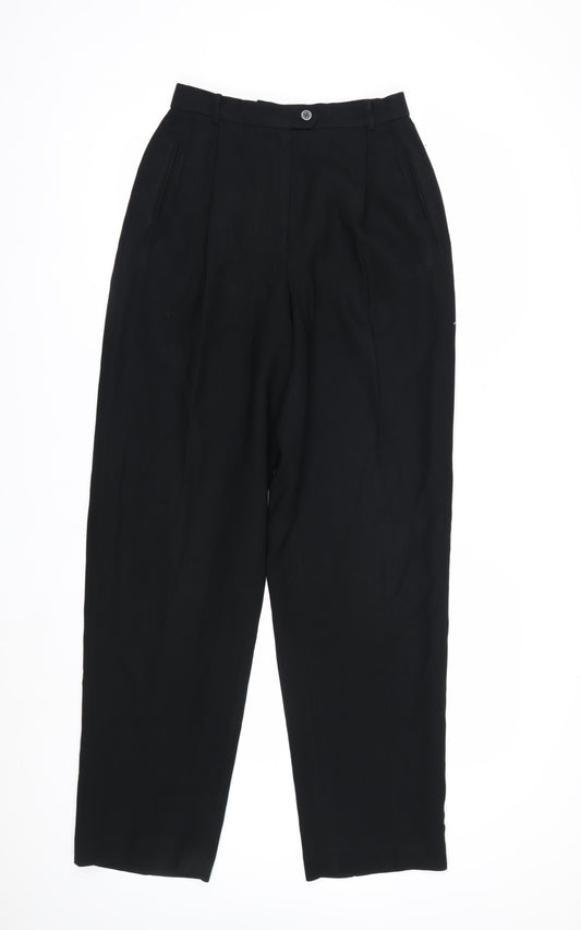 Liz Claiborne Women’s Black Pleated Dress Trousers Size 4