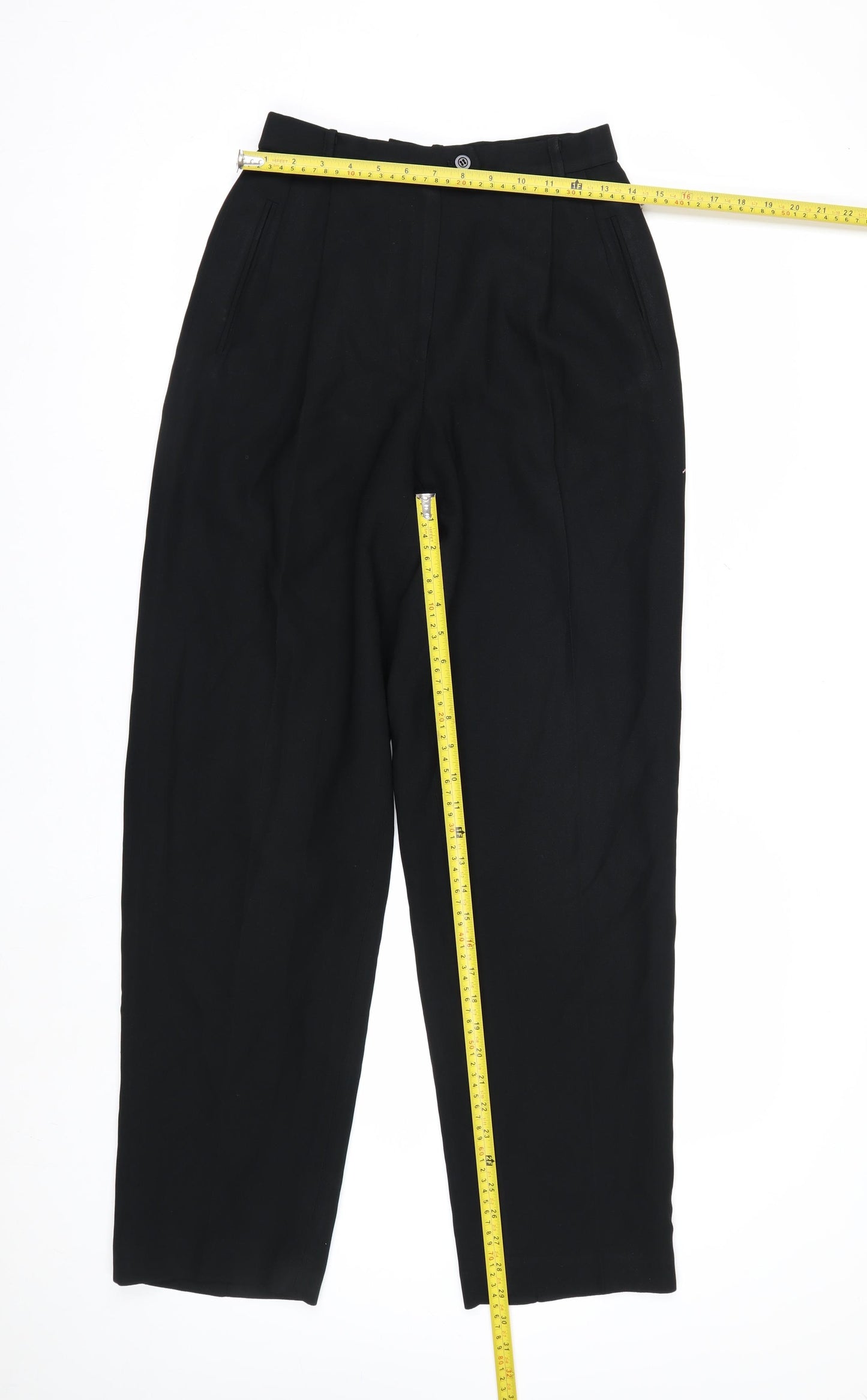 Liz Claiborne Women’s Black Pleated Dress Trousers Size 4