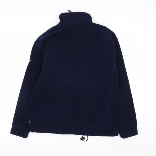 Trespass Men's Blue Full Zip Fleece Sweatshirt Size S Outdoor Jacket