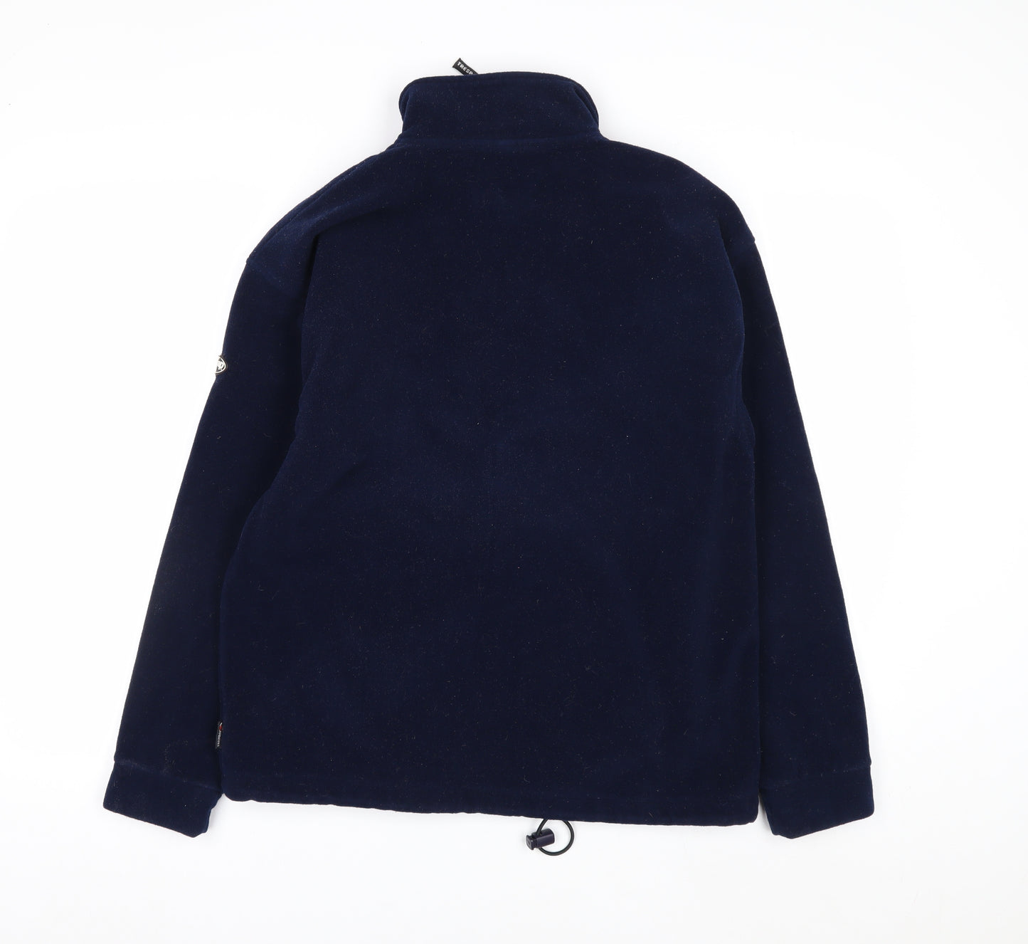 Trespass Men's Blue Full Zip Fleece Sweatshirt Size S Outdoor Jacket