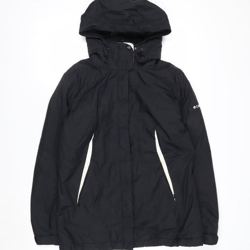 Columbia Women's Black Waterproof Hooded Parka Jacket M