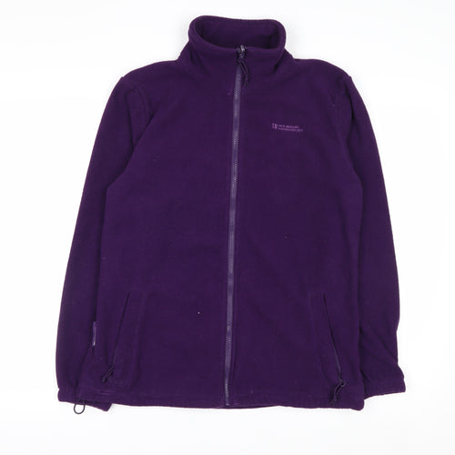 Mountain Warehouse Women’s Purple Full Zip Fleece Jacket UK 10