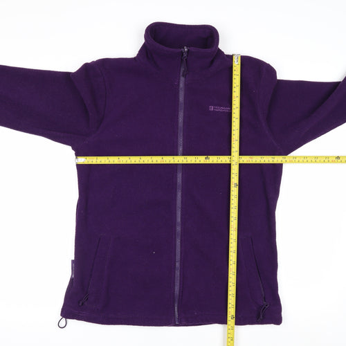 Mountain Warehouse Women’s Purple Full Zip Fleece Jacket UK 10