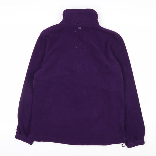 Mountain Warehouse Women’s Purple Full Zip Fleece Jacket UK 10