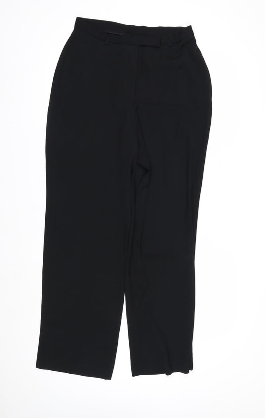 New York & Company Womens Black Size 10 Straight Dress Pants