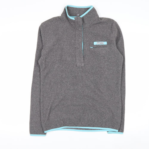 Columbia Women’s Grey Fleece Pullover Sweatshirt Small
