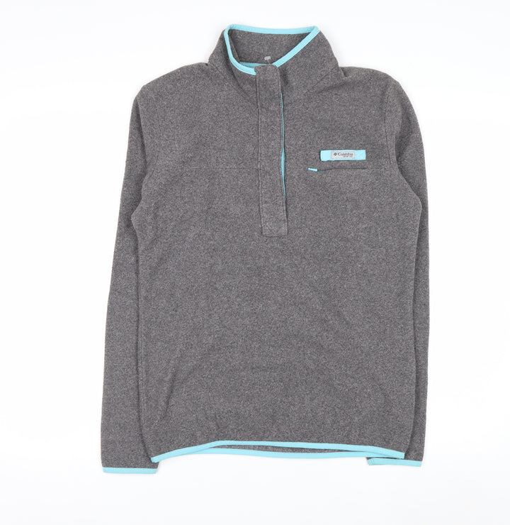 Columbia Women’s Grey Fleece Pullover Sweatshirt Small