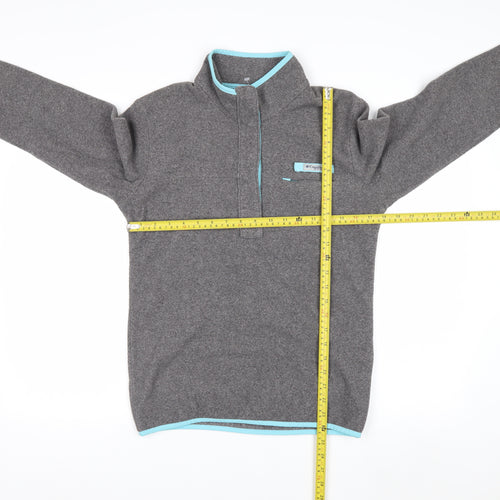 Columbia Women’s Grey Fleece Pullover Sweatshirt Small