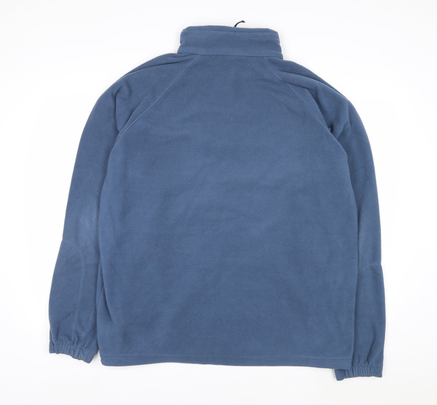Columbia Men's Blue Full Zip Fleece Sweatshirt XL Outdoor Hiking