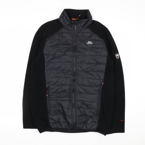 Trespass Men's Black M Fleece Puffer Jacket Outdoor Winter