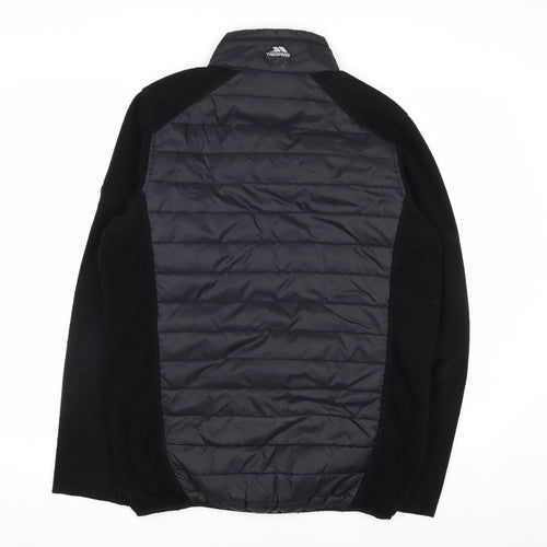 Trespass Men's Black M Fleece Puffer Jacket Outdoor Winter