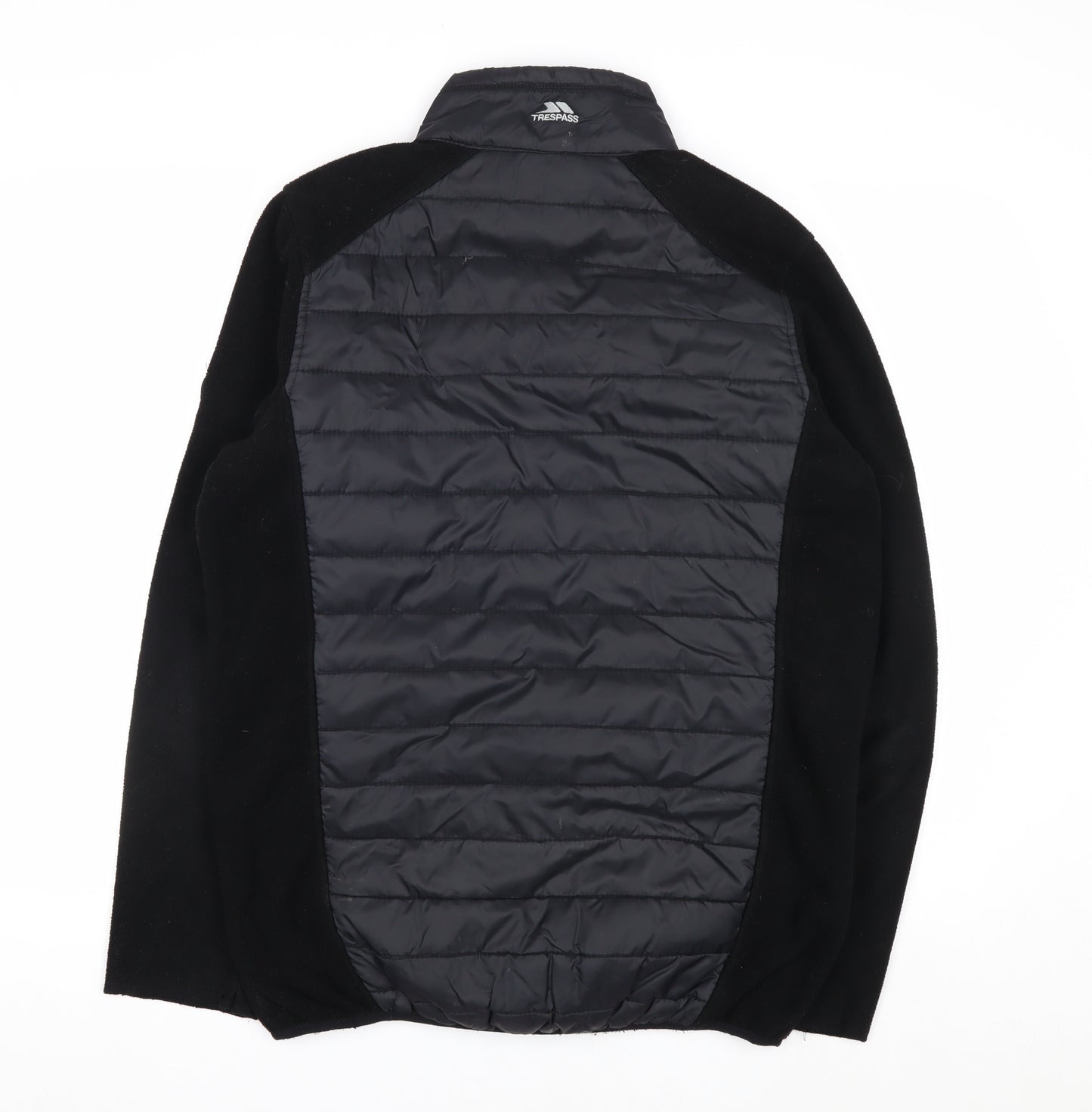 Trespass Men's Black M Fleece Puffer Jacket Outdoor Winter