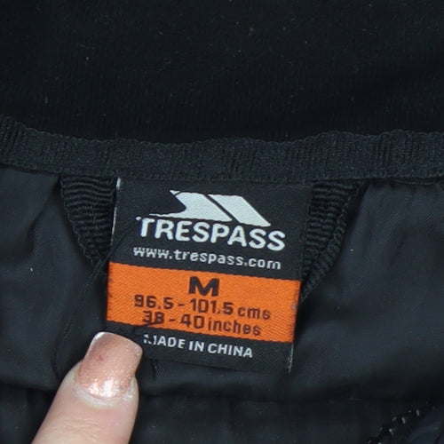 Trespass Men's Black M Fleece Puffer Jacket Outdoor Winter