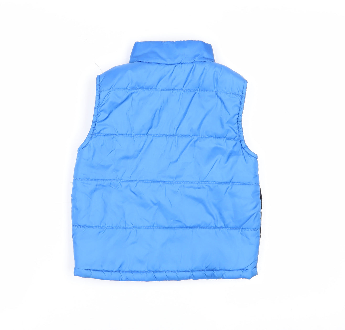 Reebok Boys Blue Padded Bodywarmer 3 Years Polyester Zip Vest