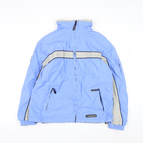 Misty Mountain Womens Blue L Technical Ski Jacket Waterproof Windproof