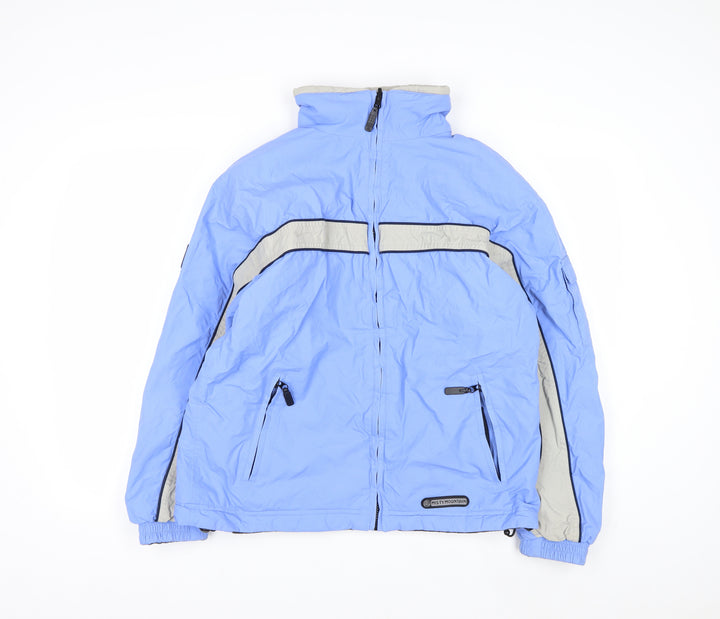 Misty Mountain Womens Blue L Technical Ski Jacket Waterproof Windproof