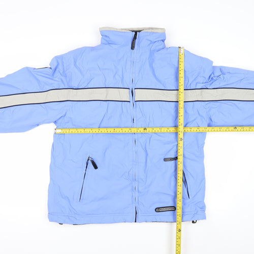 Misty Mountain Womens Blue L Technical Ski Jacket Waterproof Windproof