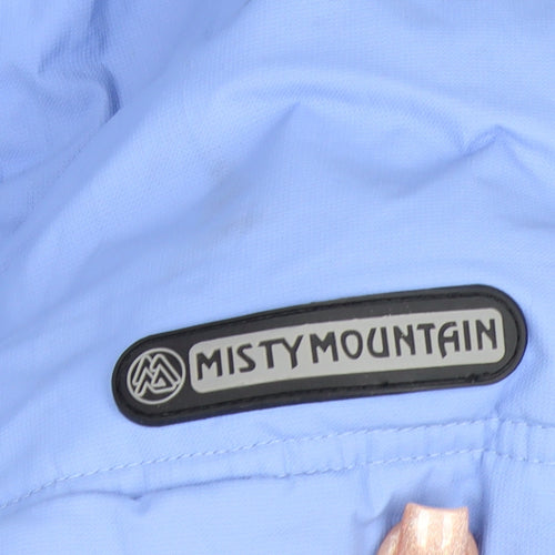 Misty Mountain Womens Blue L Technical Ski Jacket Waterproof Windproof