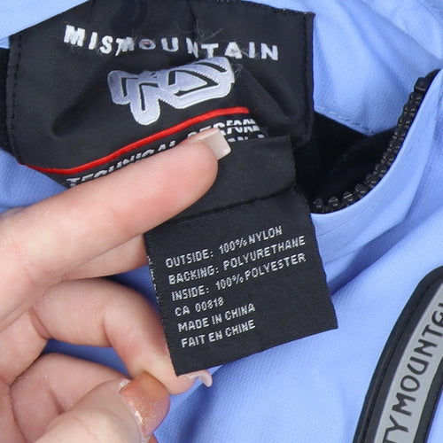 Misty Mountain Womens Blue L Technical Ski Jacket Waterproof Windproof