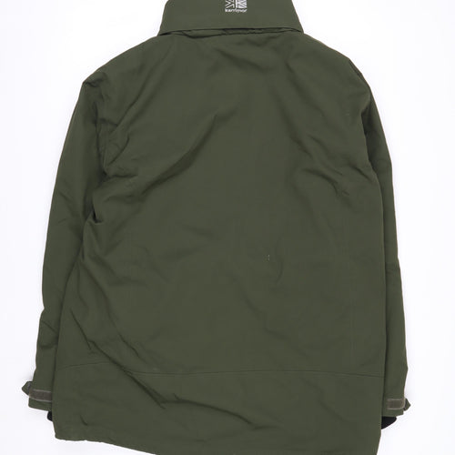 Karrimor Men's Green Waterproof Hooded Parka Jacket XL