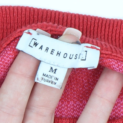 Warehouse Women’s Multicoloured Check Knit Jumper M