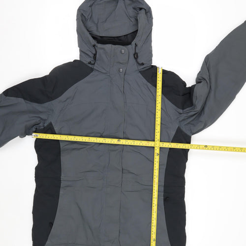 L.L.Bean Men's Grey Hooded Waterproof Insulated Parka Jacket M