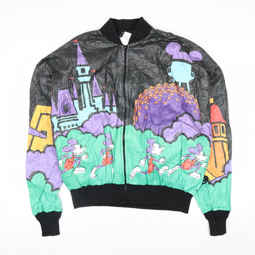 Disney Originals Womens Multicoloured L Bomber Jacket 90s Marathon Mickey