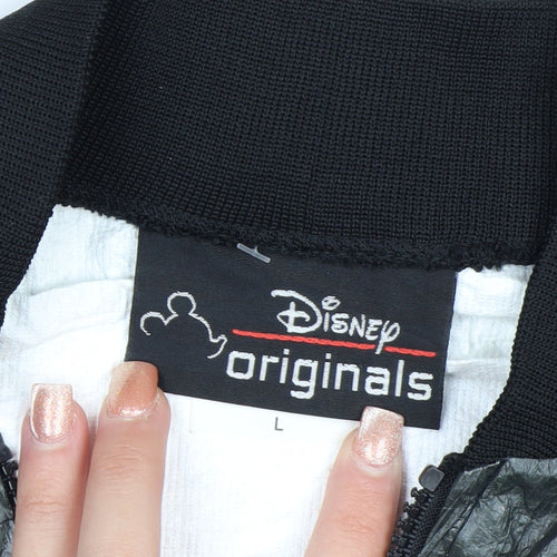 Disney Originals Womens Multicoloured L Bomber Jacket 90s Marathon Mickey