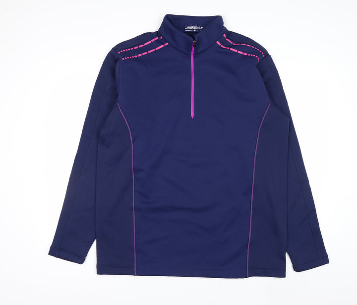 Nike Golf Women's Navy Therma-Fit 1/2 Zip Pullover Sweatshirt Size L