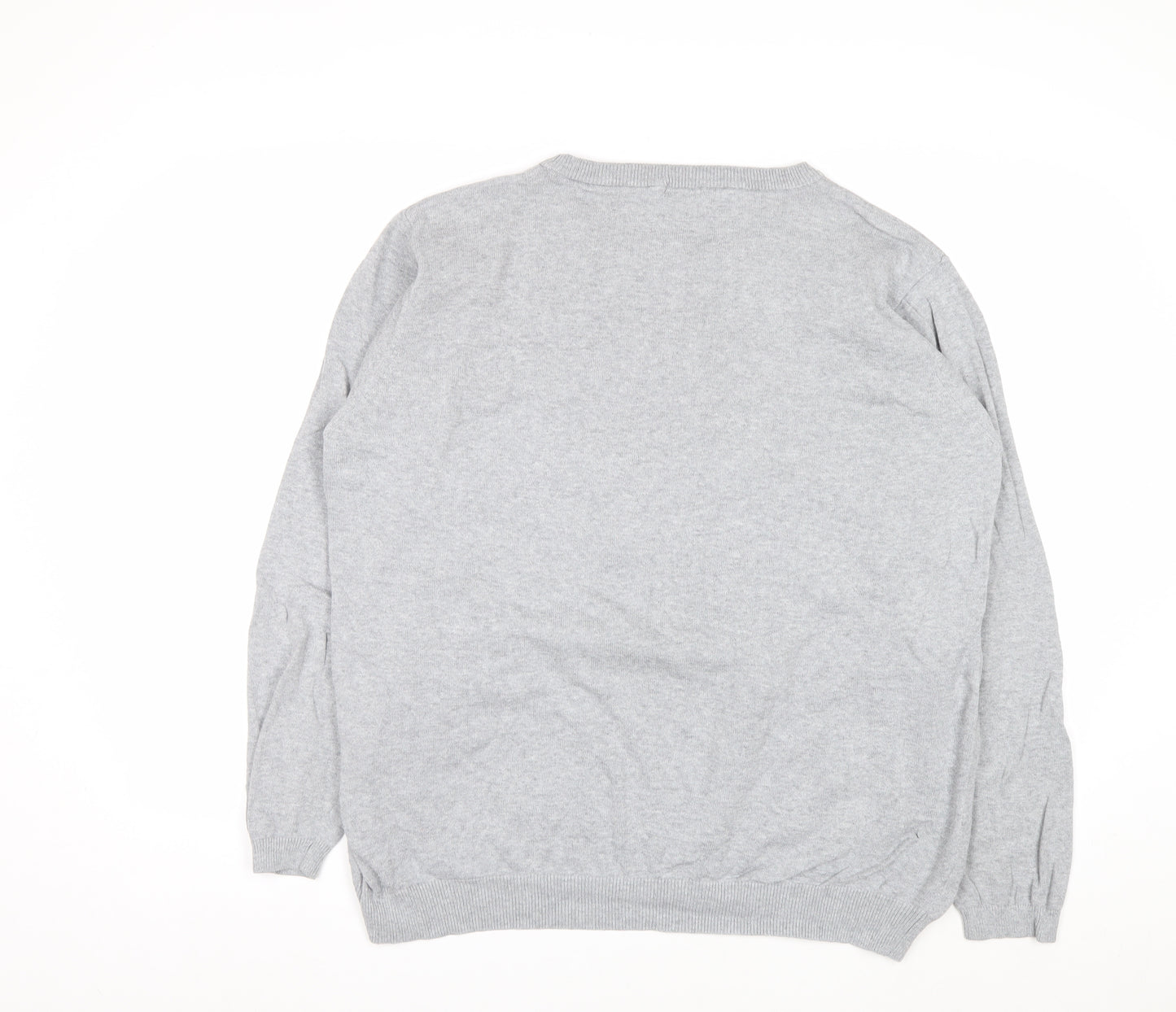 Cotton Traders Women's Silver Bird Knit Cotton Jumper Size 20