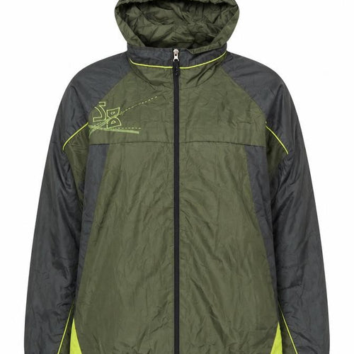 Sportek Women Green Size 14 Hooded Windbreaker Jacket