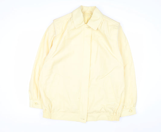 Lady Adler Women's Yellow Classic Short Jacket Size 12
