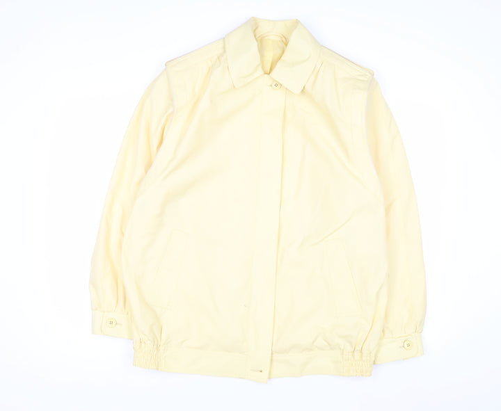 Lady Adler Women's Yellow Classic Short Jacket Size 12