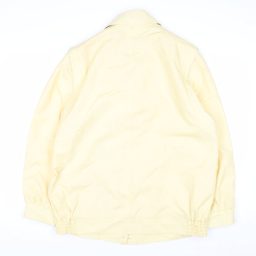 Lady Adler Women's Yellow Classic Short Jacket Size 12